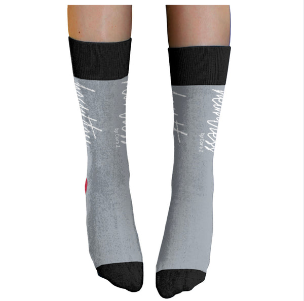 Classic Signature Sock - Gray